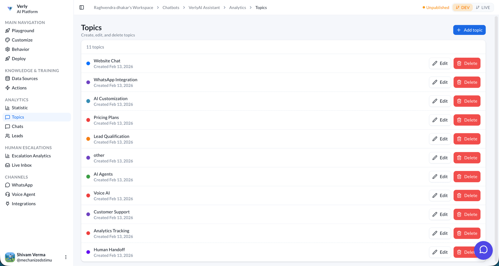 Notes — hero visual